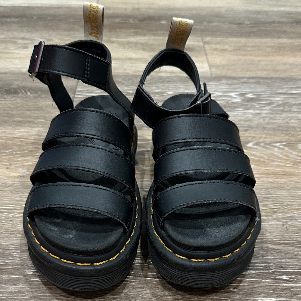 Dr. Martens Airwear Strappy Platform Sandles - Picture 3 of 15